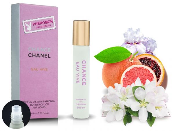 Perfume with pheromones (oil) Chanel Chance Eau Vive, 10 ml